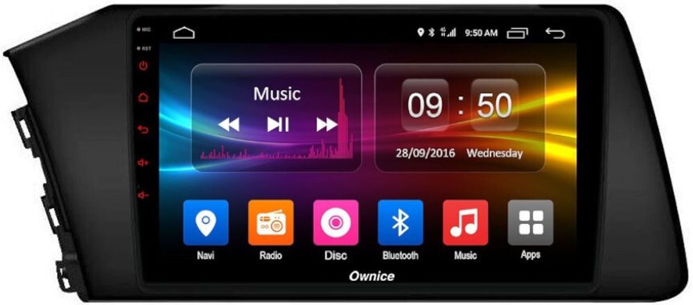Магнитола для Hyundai Elantra 2021+ - Kuberg OL-9768 IPS, Android 10, 8 ядер (TS18), 4G SIM-слот