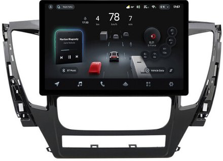 Магнитола для Mitsubishi Pajero Sport 3 2016-2020 АКПП (поддержка 360, климата и БК) - Teyes CC4-PRO монитор 13" 2K QLED на Android 13, Snapdragon 778G, ИИ, CarPlay, DSP, 4G SIM-слот