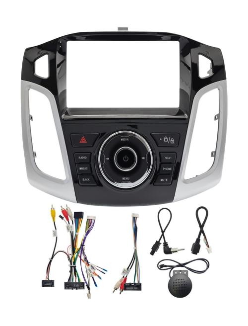 Комплект рамки с разъёмами 9" Ford Focus 3 2011-2019 поддержка автопарковки (XP)
