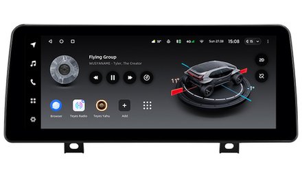 Магнитола для BMW 2 серия F45 2017-2021 EVO - Teyes LUX ONE монитор 12.3" на Android 10, 6/128ГБ, CarPlay, 4G SIM-слот