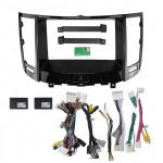 Магнитола для Infiniti QX70, FX35 (S51), FX37, FX30d, FX50 2008-2016 (Поддержка Bose и 360) - Kuberg DUDU7 SF-9828-3 QLed+2K, Android 13, Быстрейшая, UIS7870 (DUDU7), CarPlay, SIM-слот