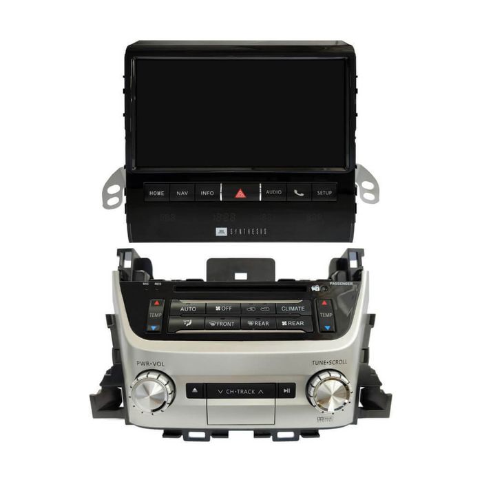 Магнитола для Toyota Land Cruiser 200 2015-2021 (с JBL и 360) - Kuberg ZH-T1001 дисплей 10.1" на Android 10, 8Гб+128Гб, CarPlay, SIM-слот