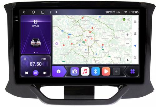 Магнитола для Lada Xray 2016+ - Kuberg OL-9064 QLed+2K, Android 12, TS10,  CarPlay, 4G SIM-слот
