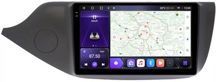 Магнитола для KIA Ceed 2 (JD) 2012-2018 (рамка матовая) - Kuberg OL-9781 QLed+2K, Android 12, ТОП процессор, CarPlay, 4G SIM-слот