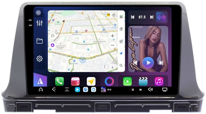 Магнитола для KIA Seltos 2020+ - FarCar S500-TS20 монитор 10.36" 2K QLED на Android 14, Быстрейшая, CarPlay, 4G SIM-слот
