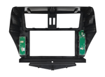 Комплект рамки с разъёмами 9" Toyota Prado 150 2009-2013 взамен 7" Navi