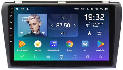 Магнитола для Mazda 3, Axela 2003-2009 - Teyes CC2 PLUS Android 10, ТОП процессор, 4-64, SIM-слот