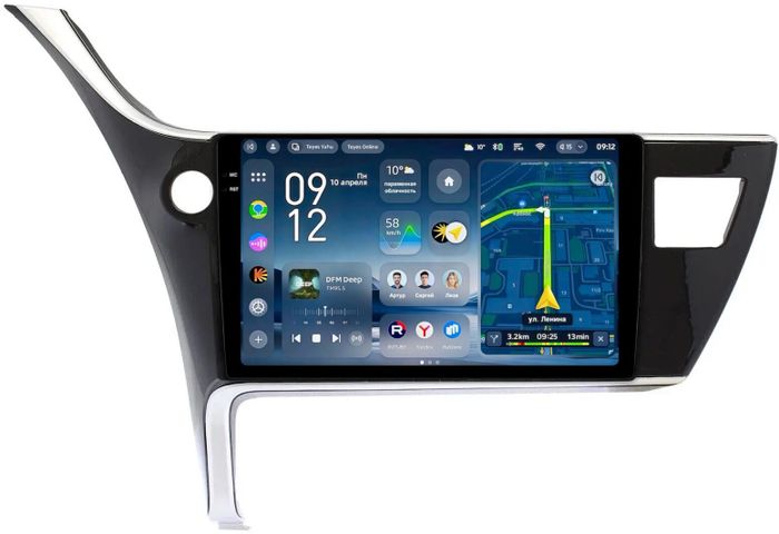 Магнитола для Toyota Corolla E180 2016-2019 (Китай) - Teyes CC4-PRO монитор 10.36" 2K QLED на Android 13, Snapdragon 778G, ИИ, CarPlay, DSP, 4G SIM-слот