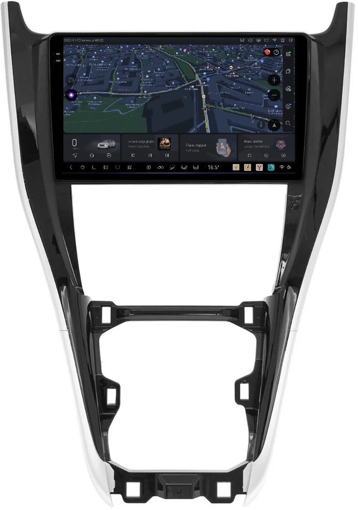 Магнитола для Toyota Harrier XU60 2013-2017 - Kuberg OL-1694 QLed+2K, Android 13, UIS7870 (DUDU7), CarPlay, SIM-слот