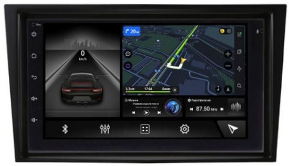 Магнитола для Opel Astra H, Antara, Corsa, Vectra, Zafira B - Canbox RP-11-028 на Android 10, SIM-слот