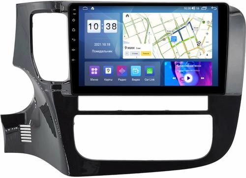 Магнитола для Mitsubishi Outlander 3 2012-2022 (рамка 9") - Parafar PF230T2LUX2XHD на Android 13, 8-ядер, 4Гб+64Гб, CarPlay, 4G SIM-слот