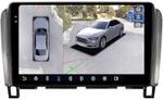 Магнитола для Nissan Serena C26 2010-2016 - FarCar BX9-360-9572 монитор 9.5" 2K QLED на Android 13, Быстрая, CarPlay, 4G SIM-слот, 4 камеры в комплекте