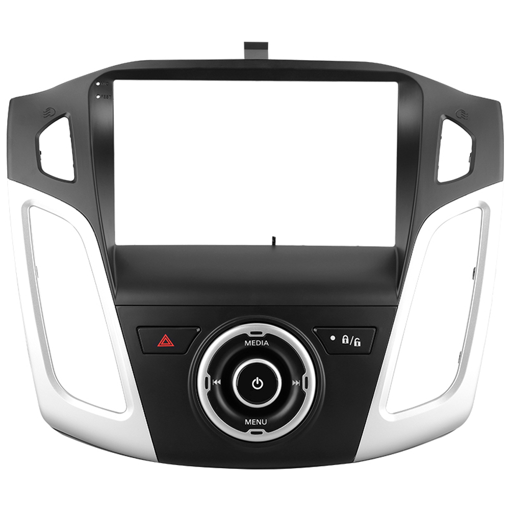 Комплект рамки с разъёмами 9" Ford Focus 3 2011-2019 только шайба