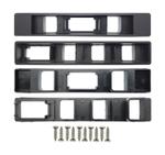 Комплект с разъёмами 12.3" Hyundai Santa Fe 2 2006-2012 (рамка 3 и 4 кнопки)