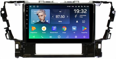 Магнитола для Toyota Alphard 3 Vellfire 2 H30 2015-2023 (любой руль) - Teyes CC2 PLUS монитор 10" QLED на Android 10, ТОП процессор, 4Гб+64Гб, 4G SIM-слот