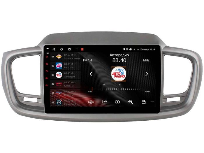 Магнитола для KIA Sorento Prime UM 2015-2020 (рамка большая) - Vaycar VA27-0442 на Android 13, 8-ядер, 2Гб-32Гб, 4G SIM-слот