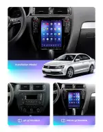 Магнитола для Volkswagen Jetta 6 2011-2018 (климат) - Teyes TPRO 2 монитор 9.7" QLED в стиле "Тесла" на Android 10, Быстрая, 4G SIM-слот