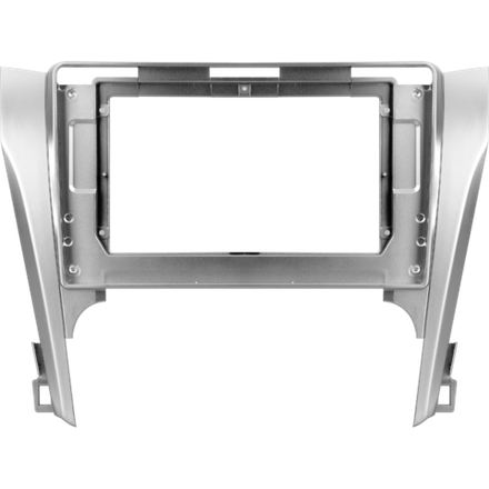 Комплект рамки с разъёмами 10" Toyota Camry 50 2011-2014 серебро