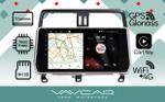 Магнитола для Toyota Land Cruiser Prado 150 2017-2023 - Vaycar VA77-1053 на Android 13, Быстрая, 4G SIM-слот