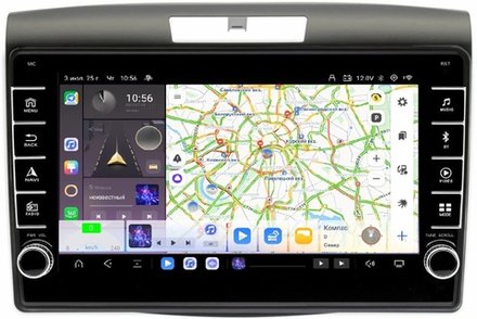 Магнитола для Honda CR-V 4 2012-2016 - Kuberg SF-9641-1 (кнопки и крутилки) Android 13, TS20, 6+128Гб, CarPlay, 4G SIM-слот
