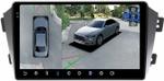 Магнитола для Geely Emgrand X7 2013-2018 - FarCar BX3267M-360 монитор 9.5" 2K QLED на Android 13, Быстрая, CarPlay, 4G SIM-слот, 4 камеры в комплекте