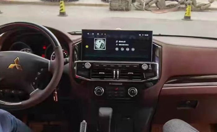 Магнитола для Mitsubishi Pajero 4 2006-2022 - RDL-Pajero монитор 12.3" в стиле "Лексус" на Android 12, 6Гб+128Гб, CarPlay, 4G SIM-слот