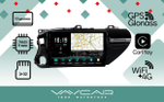 Магнитола для Toyota Hilux 2015+ - Vaycar VA77-1077 на Android 13, 8-ядер, 4G SIM-слот