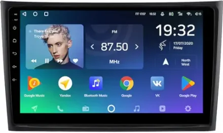 Магнитола для Volvo XC90 2002-2014 (рамка 10 вниз) - Teyes CC2 PLUS на Android 10, ТОП процессор, 4Гб+64Гб, 4G SIM-слот