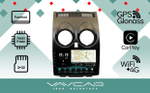 Магнитола для Nissan Qashqai J10 2006-2013, Dualis - Vaycar VA51-1170 на Android 13, 8-ядер, 4G SIM-слот