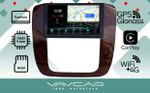 Магнитола для Chevrolet Tahoe 2006-2014 - Vaycar VA10-1175-2K (рамка под дерево) на Android 13, 8-ядер, 2K QLED, ТОП процессор, CarPlay,4G SIM-слот