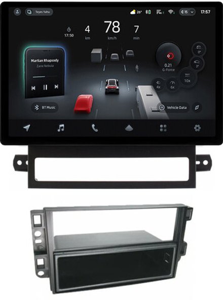 Магнитола для Chevrolet Captiva 2006-2011 (перенос БК вниз) - Teyes CC4-PRO монитор 13" 2K QLED на Android 13, Snapdragon 778G, ИИ, CarPlay, DSP, 4G SIM-слот