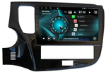 Магнитола для Mitsubishi Outlander 3 2019-2022 (прямоугольный климат) - Vaycar VA47-2005 на Android 13, 8-ядер, 4G SIM-слот