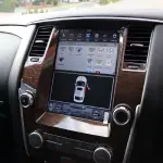 Магнитола для Nissan Patrol Y62, Infiniti QX56/QX80 2010-2019 (поддержка Bose, 360 и мониторов) - Kuberg ZF-1808-Q6 вертикальный экран в стиле "Тесла" на Android 11, CarPlay, 4G SIM-слот