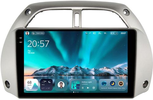 Магнитола для Toyota RAV4 2 2000-2003 - Teyes CC4 монитор 9.2" 2K QLED на Android 14, Snapdragon 680, DSP, CarPlay, 4G SIM-слот