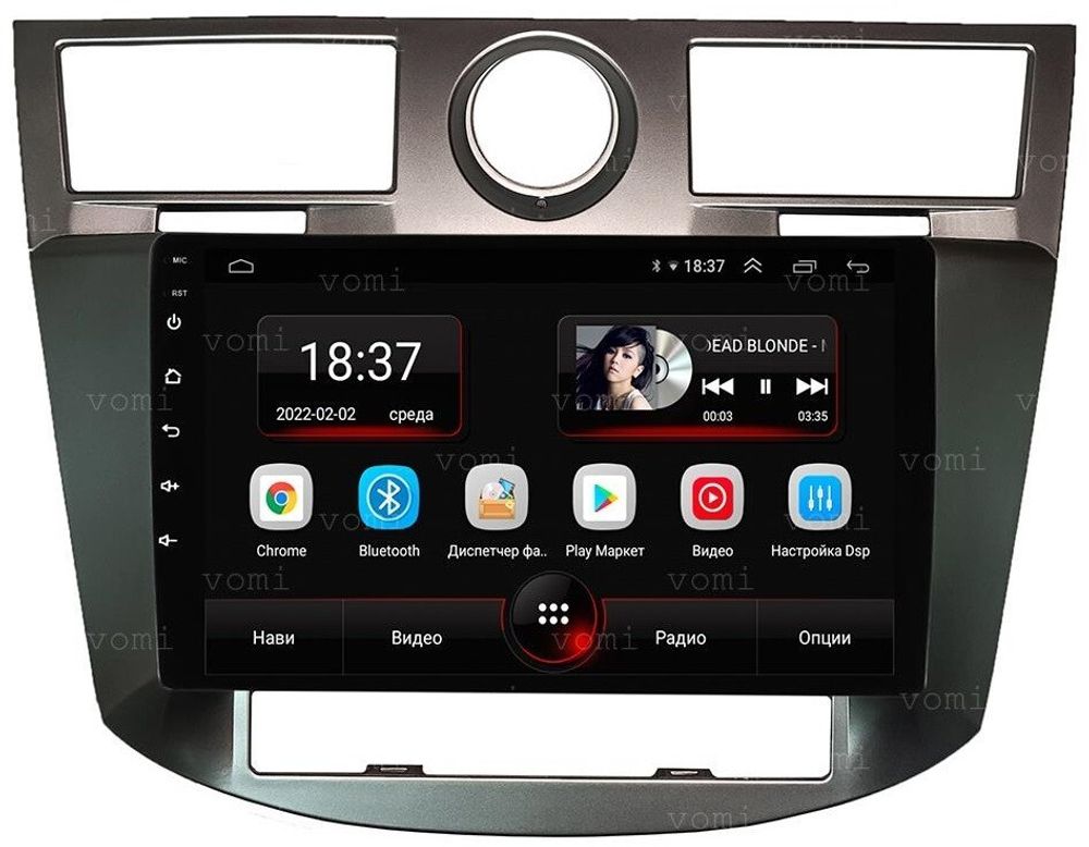Магнитола для Chrysler Sebring 2006-2010 - AK536R9-MTK Android 10, 8-ядер, 2Гб-32Гб