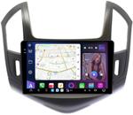 Магнитола для Chevrolet Cruze 1 2012-2015 (рамка черная) - FarCar S500-TS20 монитор 9.5" 2K QLED на Android 14, Быстрейшая, CarPlay, 4G SIM-слот