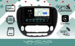 Магнитола для KIA Soul 2014-2019 (кондиционер, рамка матовая) - Vaycar VA27-526M-2K на Android 13, Быстрая, 2K QLED, CarPlay, 4G SIM-слот