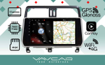Магнитола для Toyota Land Cruiser Prado 150 2017-2023 - Vaycar VA77-1053 на Android 13, 8-ядер, 4G SIM-слот