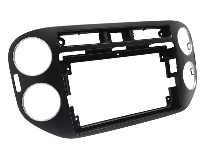 Магнитола для Volkswagen Tiguan 2011-2016 (рамка черная, прямоуг. кнопка) - Vaycar VA81-0489 на Android 13, 8-ядер, 2Гб-32Гб, 4G SIM-слот