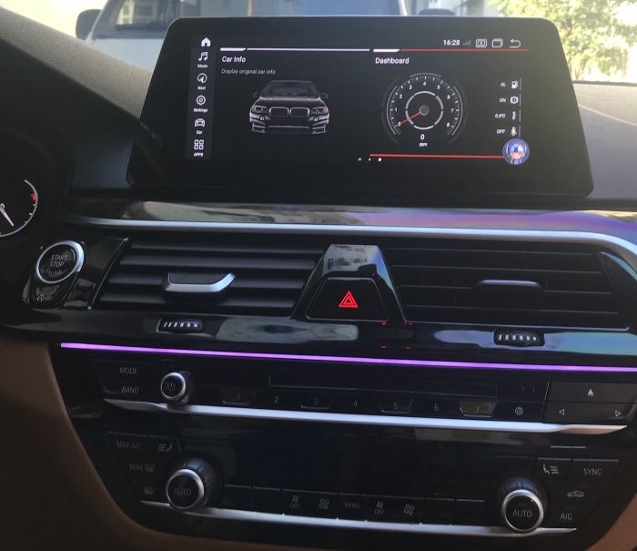 Магнитола для BMW 5-серия G30, 5-серия GT, 6-серия G32 2017-2020 EVO - RDL-6538 монитор 10.25" на Android 13, Быстрая, CarPlay, 4G SIM-слот