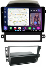 Магнитола для Chevrolet Captiva 2006-2011 (перенос БК вниз) - FarCar GX022M монитор 9.5" 2K QLED на Android 14, TS20, 6+128Гб, CarPlay, 4G SIM-слот