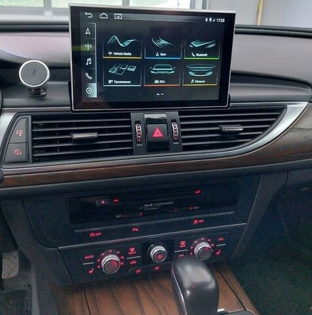 Магнитола для Audi A6/A7 2016-2018 (штатный экран 8") - RDL-1602 монитор 9" на Android 10, 4Гб+64Гб, CarPlay, 4G SIM-слот