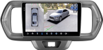 Магнитола для Toyota Passo 3, Daihatsu Boon 3 2016-2023 - FarCar BX9-360-9531 монитор 9.5" 2K QLED на Android 13, 6Гб+128Гб, CarPlay, 4G SIM-слот, 4 камеры в комплекте