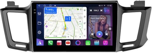 Магнитола для Toyota RAV4 4 2012-2019 - FarCar 468M монитор 10.36" QLED на Android 14, TS18, CarPlay, 4G SIM-слот