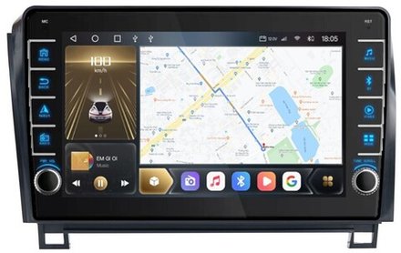 Магнитола для Toyota Tundra XK50 2007-2013, Sequoia XK60 2007-2022 - Kuberg OL-1688 (кнопки и крутилки), Android 12, TS10, CarPlay, 4G SIM-слот