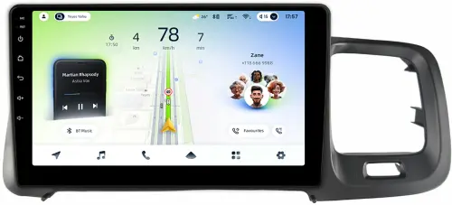 Магнитола для Volvo S60 2 Y20 2010-2018 - Teyes CC4L монитор 9" IPS на Android 14, Snapdragon 662, CarPlay, 4G SIM-слот