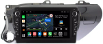 Магнитола для Toyota Hilux 8 2015-2023+ - Canbox 1056/1071 Android 10, ТОП процессор, CarPlay, 4G SIM-слот