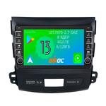 Магнитола для Mitsubishi Outlander XL, Peugeot 4007, Citroen C-Crosser - Airoc AB-2606 (кнопки и крутилки), Android 13, Быстрая, SIM-слот, CarPlay