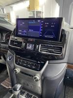 Магнитола для Toyota Land Cruiser 200 2015-2021 (с JBL и 360) - RDL-LC200-High монитор 12.3" на Android 12, Быстрая, CarPlay, 4G SIM-слот