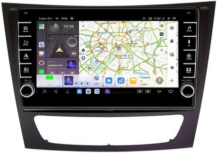 Магнитола для Mercedes-Benz E (W211) 2002-2010, CLS W219 - Kuberg OL-9149 (кнопки и крутилки) Android 13, TS20, 6+128Гб, CarPlay, 4G SIM-слот